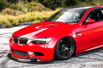 BMW 3-serie E92/E93 2006–2013 Frontspoilerlæbe GT4-Style (til M3, kulfiber) foto 3