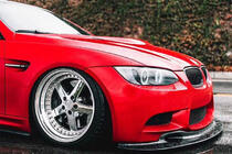 BMW 3-serie E92/E93 2006–2013 Frontspoilerlæbe GT4-Style (til M3, kulfiber) foto 4