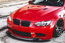 BMW 3-serie E92/E93 2006–2013 Frontspoilerlæbe GT4-Style (til M3, kulfiber) foto 5