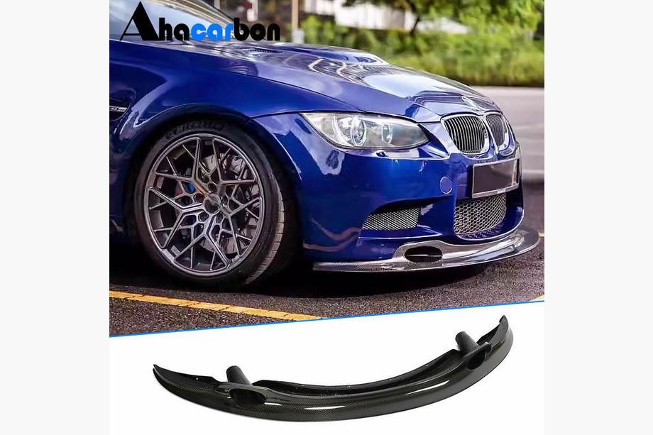 BMW 3-serie E92/E93 2006–2013 Frontspoilerlæbe GT4-Style (til M3, kulfiber) Image