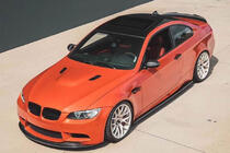 BMW 3-serie E92/E93 2006–2013 Frontspoilerlæbe til kofanger Lip Hamman-Style V1 (til M3, carbon) foto 3