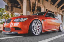 BMW 3-serie E92/E93 2006–2013 Frontspoilerlæbe til kofanger Lip Hamman-Style V1 (til M3, carbon) foto 4
