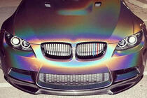 BMW 3-serie E92/E93 2006–2013 Front bumper lipspoiler Lip V-Style (til M3, carbon) foto 2