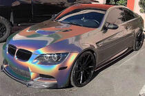 BMW 3-serie E92/E93 2006–2013 Front bumper lipspoiler Lip V-Style (til M3, carbon) foto 4