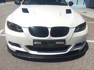 BMW 3-serie E92/E93 2006–2013 Front bumperlip Lip Hamman-Style V2 (til M3, carbon) foto 2