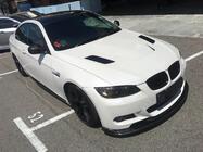 BMW 3-serie E92/E93 2006–2013 Front bumperlip Lip Hamman-Style V2 (til M3, carbon) foto 3