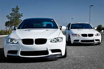 BMW 3-serie E92/E93 2006–2013 Frontspoilerlæbe til kofanger AK-Style (til M3, carbon) foto 2