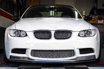 BMW 3-serie E92/E93 2006–2013 Frontspoilerlæbe til kofanger AK-Style (til M3, carbon) foto 4