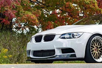 BMW 3-serie E92/E93 2006–2013 Frontspoilerlæbe til kofanger AK-Style (til M3, carbon) foto 5