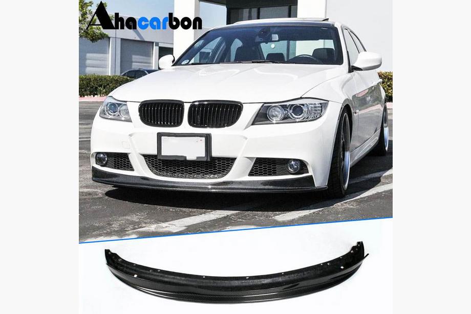 BMW 3-serie E90/E91 2005–2011 Lip til forreste kofanger (til E90 M-Sport 2008-2011, kulfiber) Image