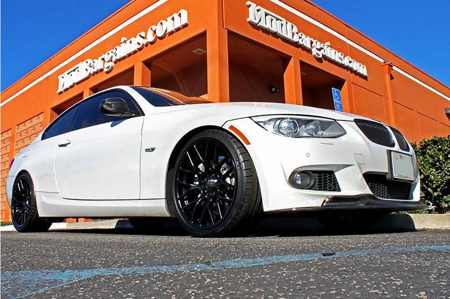 BMW 3-serie E92/E93 2006–2013 Forkofanger læbespoiler RK-Style (til 2010-2012 M-Sport, kulfiber) Foto 5