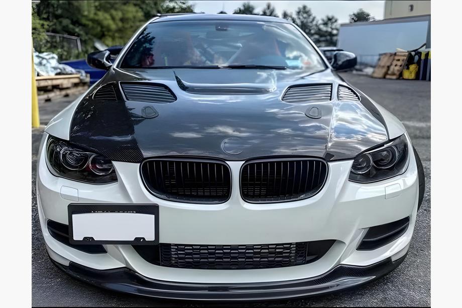 BMW 3-serie E92/E93 2006–2013 Forkofanger læbespoiler RK-Style (til 2010-2012 M-Sport, kulfiber) Foto 2