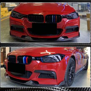 Frontlæbe til kofanger Lip Mad-Style (til F30 M-Sport, carbon) foto 3