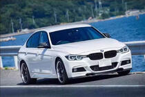 BMW 3-serie F30/F31 2012–2019 Frontlæbe til forreste kofanger FRP V3 (M-Performance) foto 7