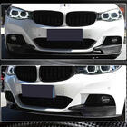 BMW 3-serie F34 2013–2020 Frontspoiler-læbe til for kofanger Lip MP-Style (til M-Sport, carbon) foto 3