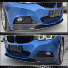 BMW 3-serie F34 2013–2020 Frontspoiler-læbe til for kofanger Lip MP-Style (til M-Sport, carbon) foto 4