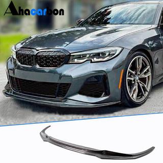 Frontlæbe til kofanger Lip V8 (til M-Sport 2018-2022, carbon) BMW 3-serie G20/G21 2018– foto 1