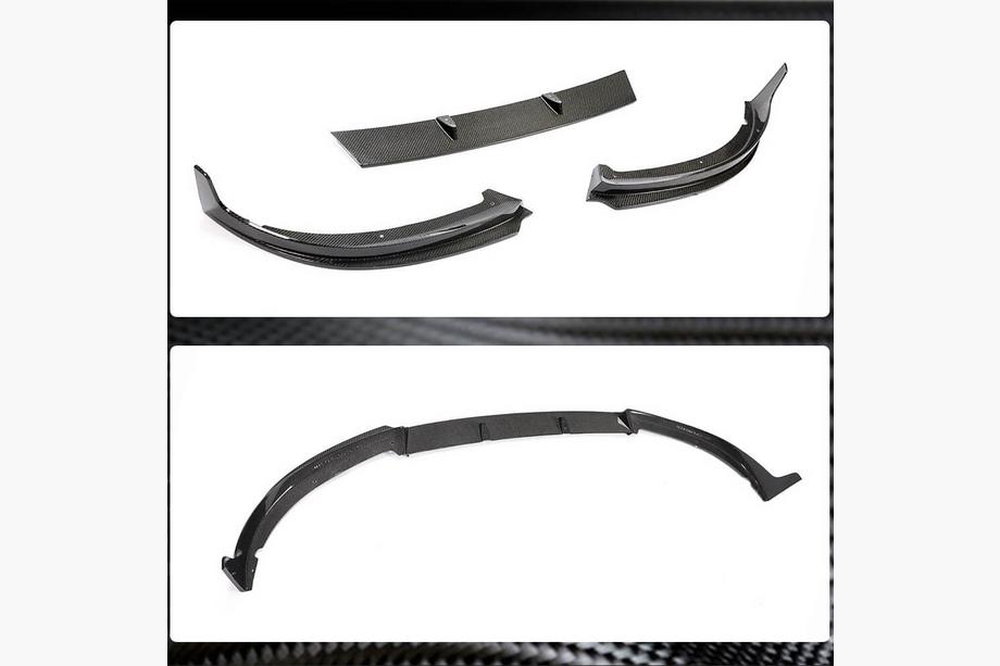 BMW 3-serie G20/G21 2018– Front kofangerlip FRP V3 (2019-2022 Base) Foto 6