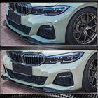 BMW 3-serie G20/G21 2018– Frontlæbe til kofanger Lip SC-Style (til M-Sport 2018-2022, carbon) foto 4