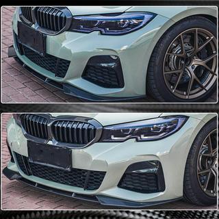 Frontlæbe til kofanger Lip SC-Style (til M-Sport 2018-2022, carbon) BMW 3-serie G20/G21 2018– foto 4