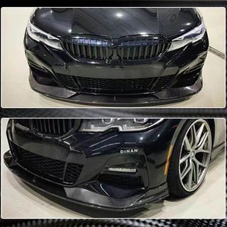 Front kofangerlip AC-Style (til M-Sport 2018-2022, carbon) BMW 3-serie G20/G21 2018– foto 2