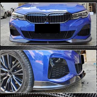 Front kofangerlip AC-Style (til M-Sport 2018-2022, carbon) BMW 3-serie G20/G21 2018– foto 3