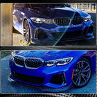 BMW 3-serie G20/G21 2018– Frontsplitter læbe Lip V3 (til M-Sport 2018-2022, carbon) foto 4