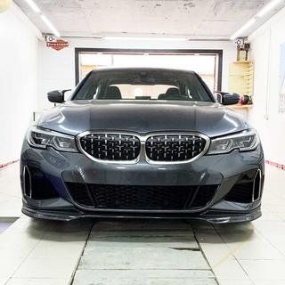 Frontsplitter læbe Lip V3 (til M-Sport 2018-2022, carbon) BMW 3-serie G20/G21 2018– foto 1