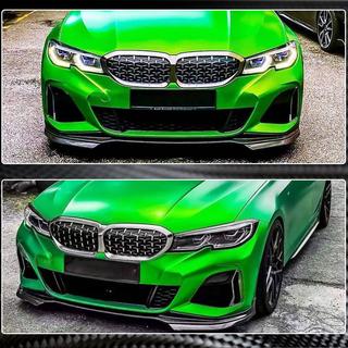 Frontsplitter læbe Lip V3 (til M-Sport 2018-2022, carbon) BMW 3-serie G20/G21 2018– foto 3