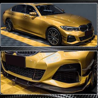 Front spoilerlæbe til kofanger Lip PD-Style (til M-Sport 2018-2022, Carbon) BMW 3-serie G20/G21 2018– foto 4
