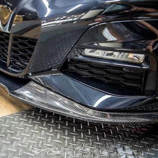 Frontspoilerlæbe Lip V5 (til M-Sport 2018-2022, kulfiber) BMW 3-serie G20/G21 2018– foto 4