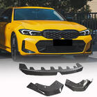 BMW 3-serie G20/G21 2018– Frontkofangerlip Lip V3 (til M-Sport 2022+, kulfiber) foto 1