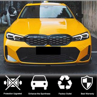 Frontkofangerlip Lip V3 (til M-Sport 2022+, kulfiber) BMW 3-serie G20/G21 2018– foto 2