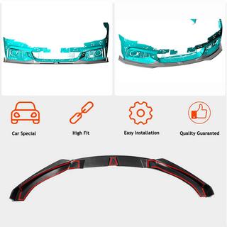 Front læbespoiler til kofanger Lip V2 (til M-Sport, carbon) BMW 4-serie F32/F33/F36 2012–2020 foto 2