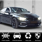 BMW 4-serie F32/F33/F36 2012–2020 Frontspoiler læbe V3 til for kofanger (til M-Sport, carbon) foto 2