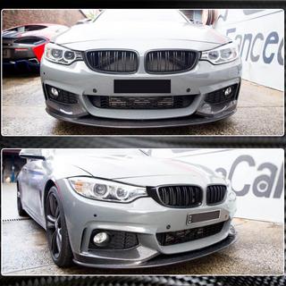 Frontspoiler læbe V3 til for kofanger (til M-Sport, carbon) BMW 4-serie F32/F33/F36 2012–2020 foto 4