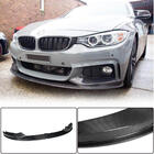 BMW 4-serie F32/F33/F36 2012–2020 Frontspoiler-læbe til forreste kofanger Carbon V4 (M-Sport) foto 1