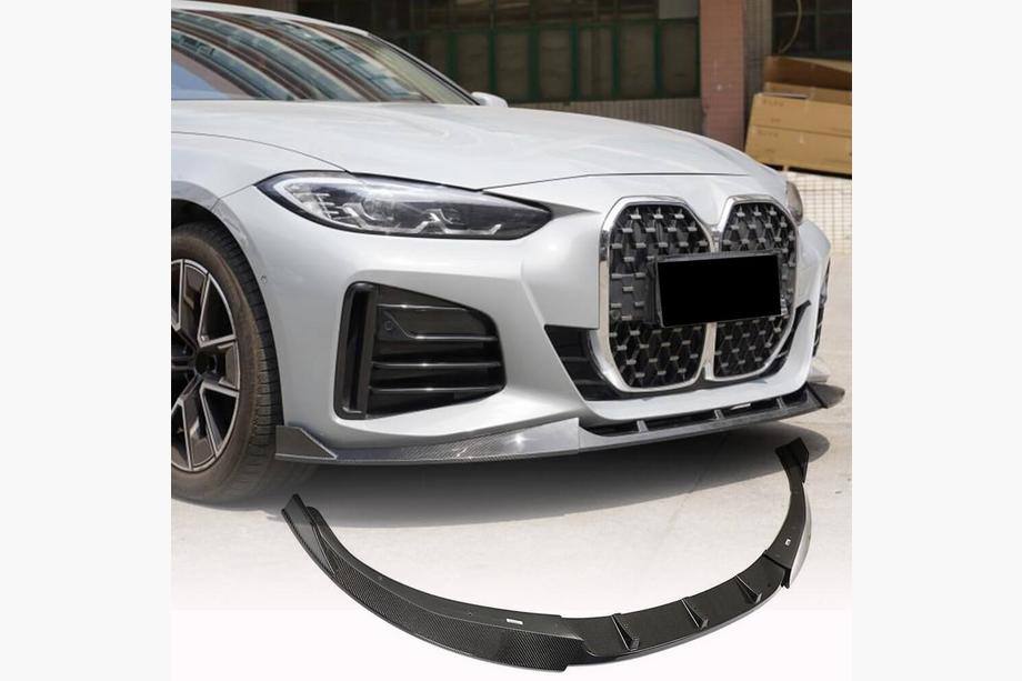 BMW 4-serie G22/23/26 2020– Front kofangerlæbe Lip V3 (til G26 M-Sport, carbon) Image