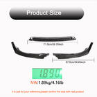 BMW 4-serie G22/23/26 2020– Frontlæbe Lip V1 (til G26 M-Sport, kulfiber) foto 5