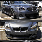 BMW 5-serie E60/E61 2003–2010 Frontspoilerlæbe til forreste kofanger (til M-Sport, kulfiber) foto 3