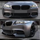 BMW 5-serie F10/F11 2010–2016 Frontlæbe til forreste kofanger Lip V3 (til F10 M-Sport, kulfiber) foto 4