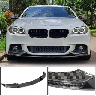 Frontlæbe til forreste kofanger Lip V3 (til F10 M-Sport, kulfiber) BMW 5-serie F10/F11 2010–2016 foto 1