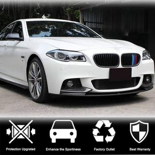 Frontlæbe til forreste kofanger Lip V3 (til F10 M-Sport, kulfiber) BMW 5-serie F10/F11 2010–2016 foto 2