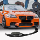 BMW 5-serie F10/F11 2010–2016 Frontlæbe til kofanger Lip V2 (til F10 M5, Carbon) foto 1