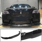 BMW 5-serie F10/F11 2010–2016 Frontsplitter Lip V3 (til F10 M5, carbon) foto 1
