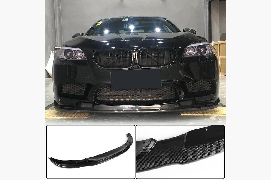 BMW 5-serie F10/F11 2010–2016 Frontsplitter Lip V3 (til F10 M5, carbon) Image