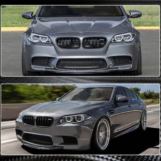 Frontlæbe til kofanger Lip V4 (til F10 M5, carbon) BMW 5-serie F10/F11 2010–2016 foto 4