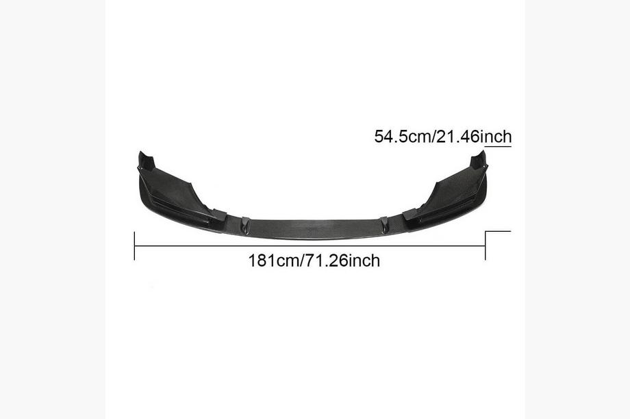 BMW 5-serie G30/G31 2017–2023 Frontlæbe til forreste kofanger Carbon V3 (til M5 2020+) Foto 6