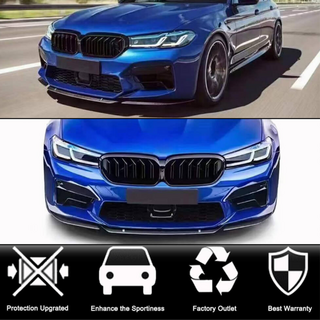Frontspoiler-læbe Lip V4 (til M5 F90 2020-2024, kulfiber) BMW 5-serie G30/G31 2017–2023 foto 2