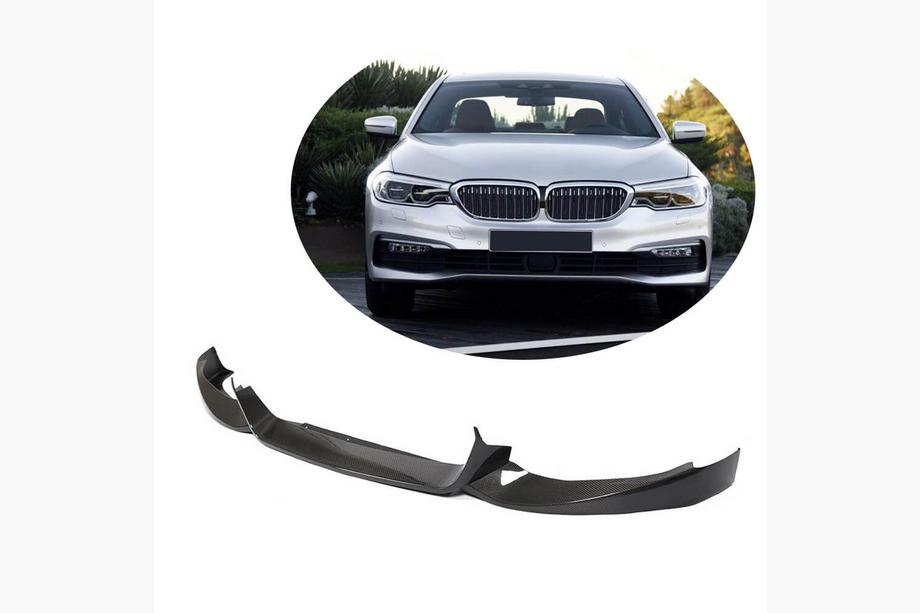 BMW 5-serie G30/G31 2017–2023 Carbon front bumper læbe (2017-2020 Base) Image